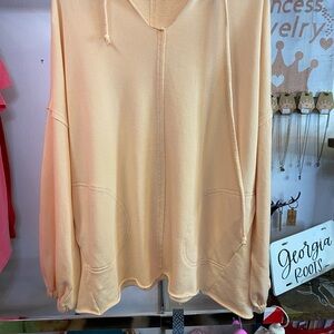 Ladies oversized hoodie